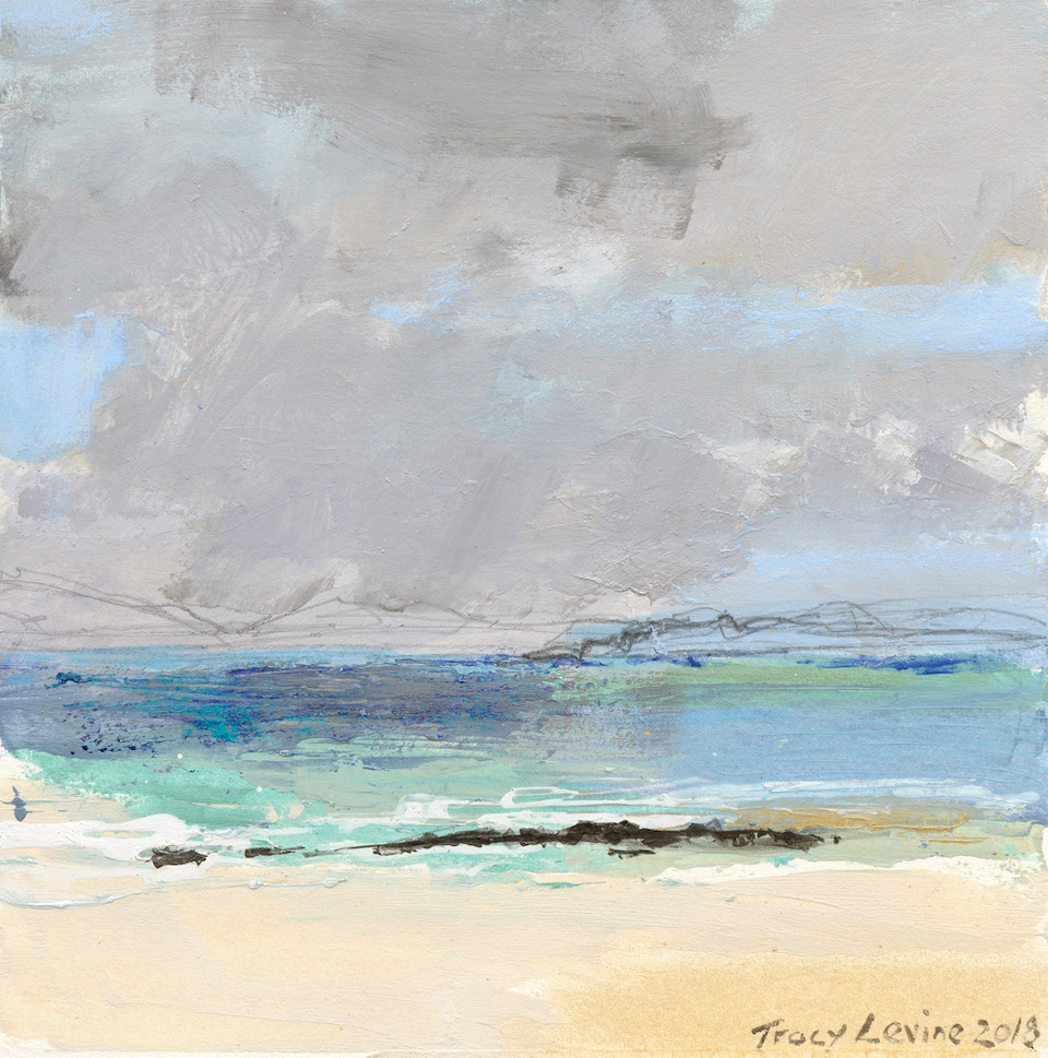 'Iona, Between the Rain V' by artist Tracy Levine